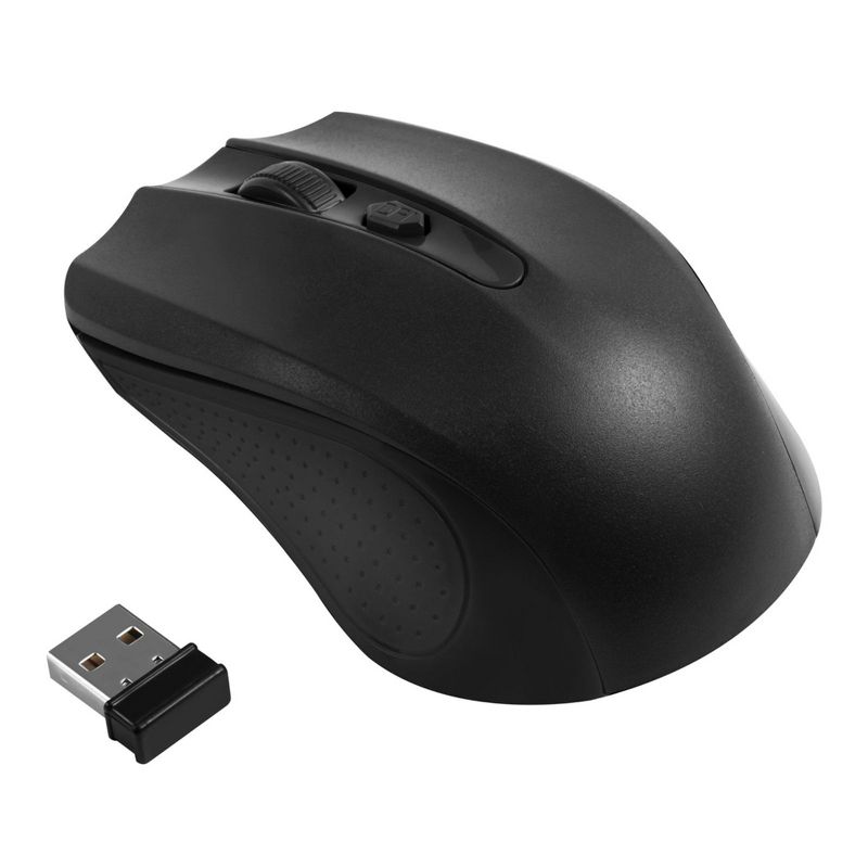 Insten Ergonomic USB 2.4G Wireless Mouse with 4 Buttons Compatible with Laptop, PC, Computer, MacBook Pro/Air & Gaming, 1 of 10