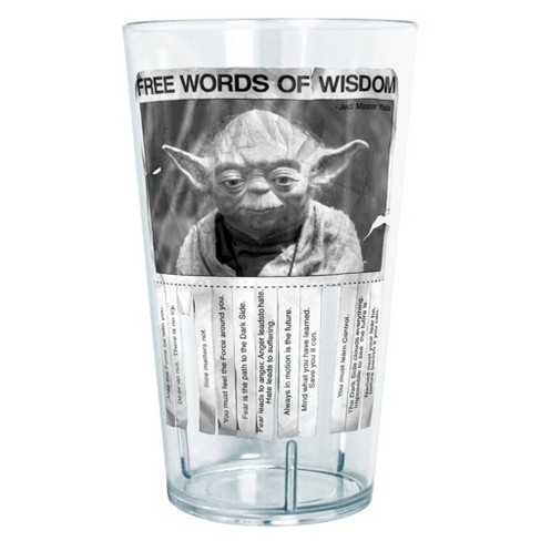 Star Wars Yoda Best Grandpa Cartoon Tritan Drinking Cup - Clear - 24 oz.