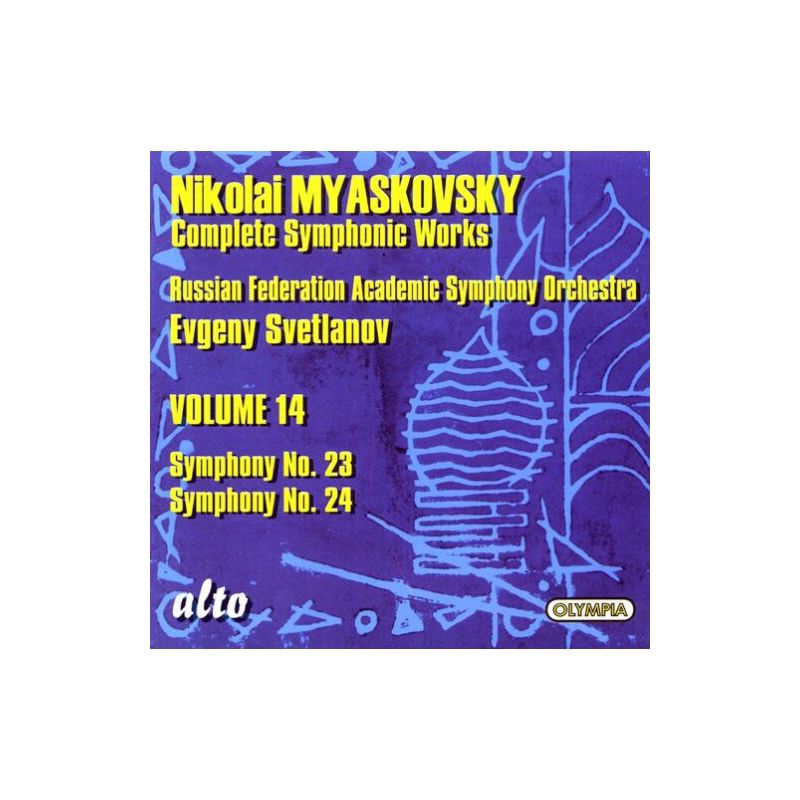 Myaskovsky & Russian Federation Sym & Svetlanov - Complete Symphony Suite No. 23 in A minor Op. 56 (CD), 1 of 2
