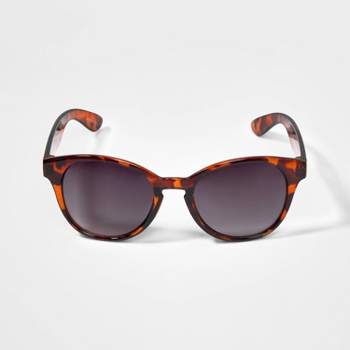 Girls' Tort Cateye Round Sunglasses - art class™ Brown