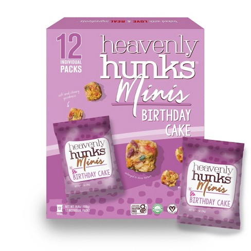 Heavenly Hunks Birthday Cake Mini Cookie Bites - 14.4oz/12ct : Target