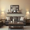 Table Lamps Set of 2, Rustic Farmhouse Bedside Lamps with 3-Color LED Bulbs, Linen Shade and Rotary Switch for Bedroom or Living Room – Cuddlewood - 2 of 4