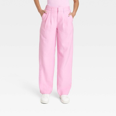 A New Day Women's High Rise Straight Leg Casual Full Trouser Pants - Picture 34 of 39