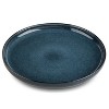 LunaLulinlk (2 pack) Stoneware Dinner Plate, Atlantic Blue Collection - 4 of 4