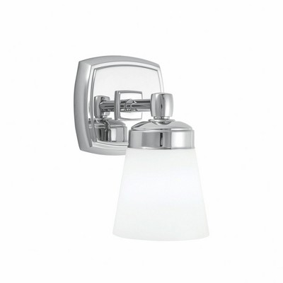 Norwell Lighting Soft Square 1 - Light Sconce in  Chrome