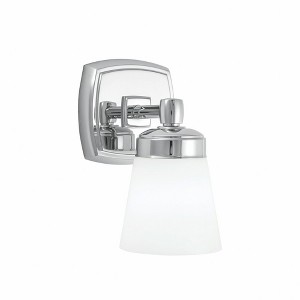 Norwell Lighting Soft Square 1 - Light Sconce in  Chrome - 1 of 4