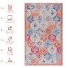 Gulches Rugs - Cream Washable Multi-size Area Mat for Elegant Interiors - 3 of 4