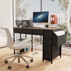 Writing Desk with 7 Fabric Drawers - 2 of 4
