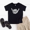 The Juniper Shop Good Vibes Skeleton Toddler Short Sleeve Tee - 2 of 2