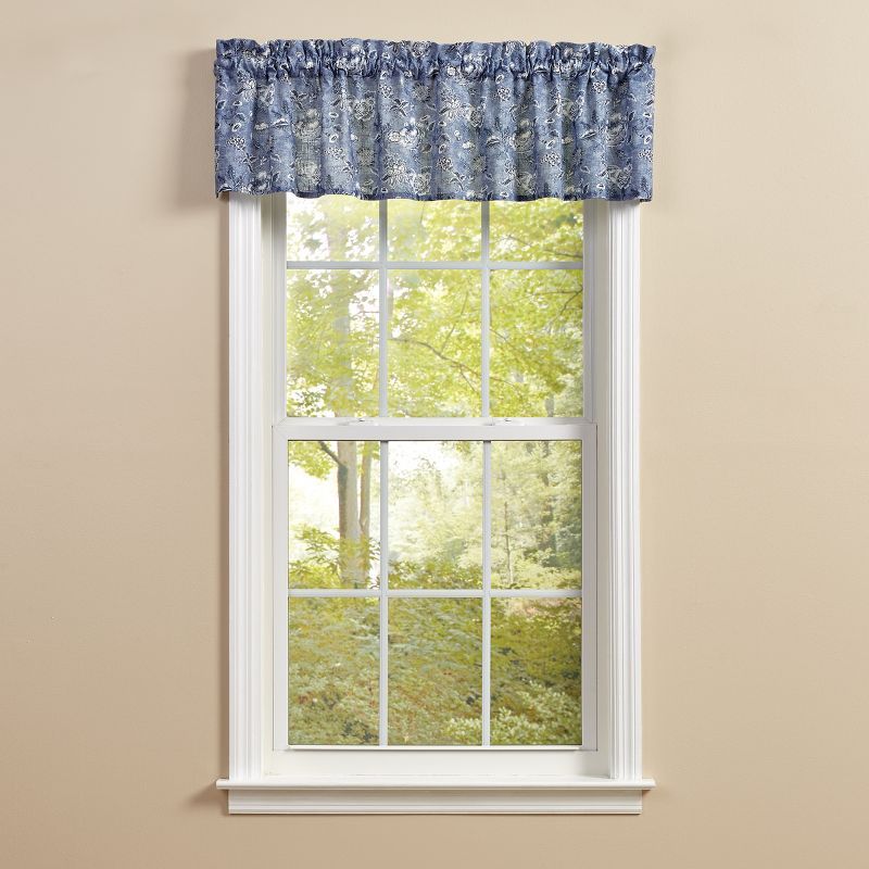 Park Designs Chinois Floral Valance 60” x 14”, 1 of 4