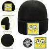 Beanie for Kids and Adults Winter Hat – Beanie with SpongeBob Patch Licensed (One Size) - 3 of 4