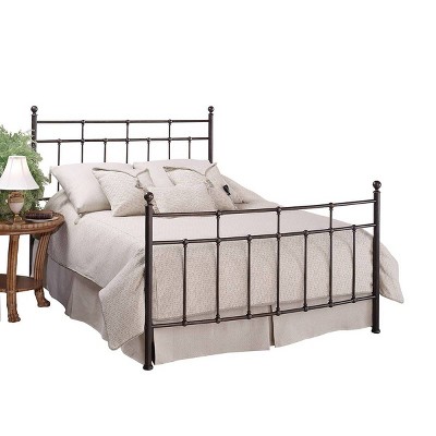 Providence Bed with Rails Antique Bronze - Hillsdale Furniture
