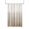 VYNXARIA Ombre Printed Seersucker Shower Curtain taupe - 2 of 4