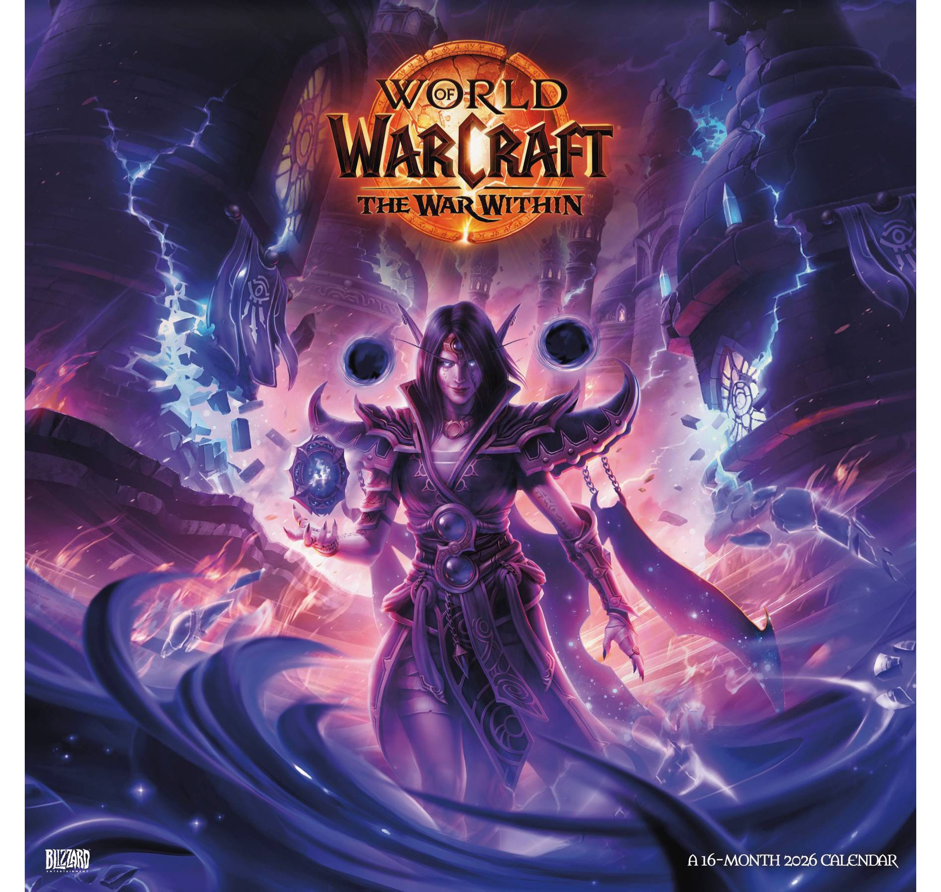 Trends International 2026 World of Warcraft 12"x12" Wall Calendar