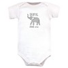 Hudson Baby Infant Girl Cotton Bodysuits, Modern Pink Safari - image 2 of 4