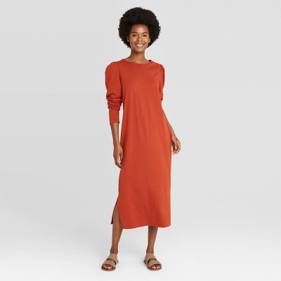 target rust dress