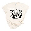 Simply Sage Market S.W.Smiley You're Doing Great Smiley Garment Dyed Tee - 2 of 4