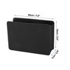 Unique Bargains Car Trash Can Hanging Car Door Back Seats Faux Leather Trash Bin Black 1 Pcs - 4 of 4
