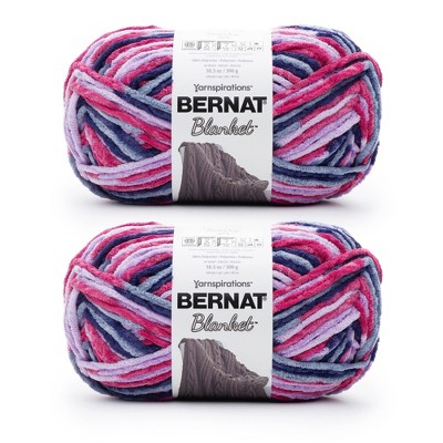 Bernat Blanket Big Ball Yarn 24 Pack-Tourmaline