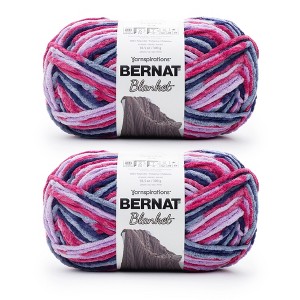 Bernat Blanket Big Ball Yarn 24 Pack-Tourmaline - 1 of 4