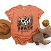 Simply Sage Market Women's Howdy Fall Pumpkin Short Sleeve Garment Dyed Tee - 3 of 4