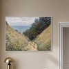Art Remedy Monet - Road at La Cavee Pourville Classic Monet Art Prints Framed - 2 of 4