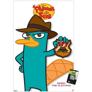 Trends International Disney Phineas and Ferb - Perry The Platypus Feature Series Unframed Wall Poster Prints - 1 of 4