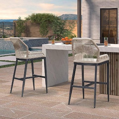 dark grey/alabaster cushion