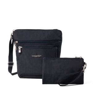 baggallini Women's Pocket Crossbody Bag with RFID Wristlet - 1 of 4