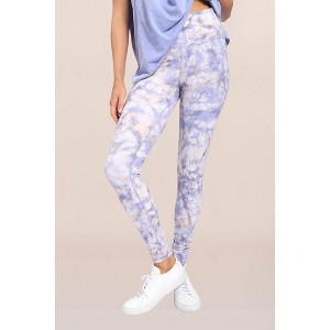 Women's Ocean Tie-Dye High-Waist Legging - mono b - 1 of 3