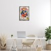 Stupell Industries Antique Oil Lamp Advertisement Black Framed Floater Canvas Wall Art - 2 of 4