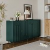 59.8" Modern Sideboard Buffet Cabinet with Adjustable Shelves, 4 Door Storage Console for Dining Room Entryway-3irtyhousy - 2 of 4