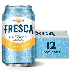 Fresca Original Citrus Soda - 12pk/12 fl oz Cans - 1 of 4