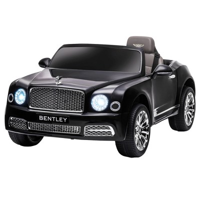 Bentley Mulsanne Black 12V Ride-On Car with Remote Control