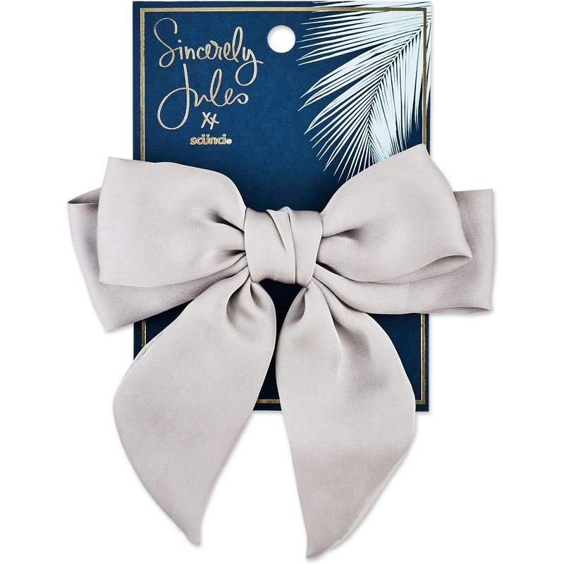 Sincerely Jules by Sc&#252;nci Satin Bow Barrette, 1 of 6