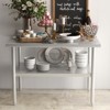 COZONY Stainless Steel Prep Table with Adjustable Undershelf, 2-Tier NSF Certified Kitchen Worktable for Commercial and Home Use - 3 of 4