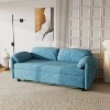 NicBex Convertible Sofa Bed Couch with Adjustable Back & Foldable Arm,Flannelette Upholstered Sleeper Sofa for Living Room,Bedroom - 2 of 4