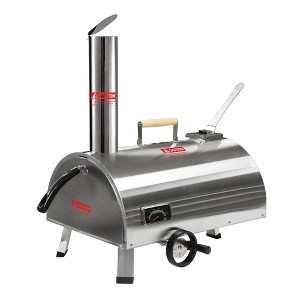 CAVINAS Pizza Oven Outdoor Portable Outdoor Griddles Semi-Automatic Pizza Maker for Outdoor Camping - 1 of 4
