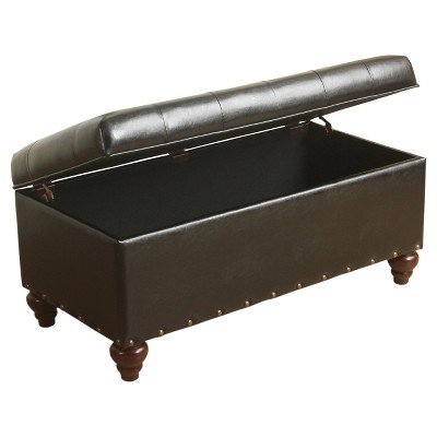 brooklyn tufted storage ottoman