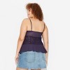 Women's Chiffon Peplum Tank Top - Wild Fable™ - image 3 of 3