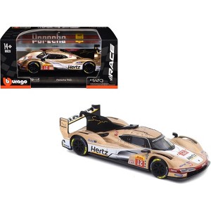 Porsche 963 #12 "Hertz Team Jota" Winner "FIA World Endurance Championship" (2024) w/Case 1/43 Diecast Model Car by Bburago - 1 of 4