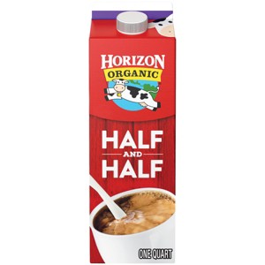 Horizon Organic Half & Half - 1qt (32 fl oz) - 1 of 4