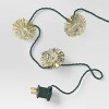 20ct Christmas Tinsel Lights Gold with Warm White Lights with Green Wire - Wondershop™ - 4 of 4