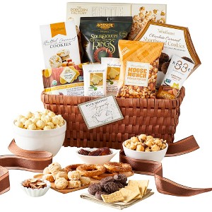 GreatFoods Premier Sweets and Treats Grande Gift Basket with Sympathy Ribbon - 1 of 1