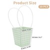 Unique Bargains Florist Gift Packaging Bags for Birthday Teachers' Day Mother's Day Wedding 10 Pcs - 2 of 4