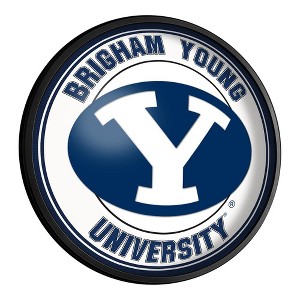 College Round Slimline Lighted Wall Sign - 1 of 1