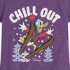 Girls' - Disney - Chill Out Fitted Short Sleeve Graphic T-Shirt - 2 of 4