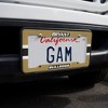 Bryant University Stripe License Plate Tag Frame - 2 of 4