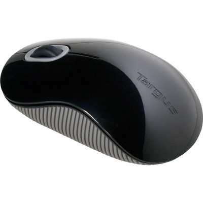 Targus Wireless Optical Mouse - Optical - USB - Black, Gray