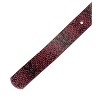 INSPIRE CHIC Women's Slim Thin Snakeskin Embossed Faux Leather Skinny Belts Waistband - 3 of 4